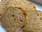 לחם שיפון חיטה עם גדילן וחמצת מלפפון