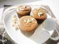 Chocolate-almond cupcakes without flour