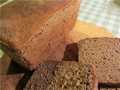 Whole wheat rye sourdough bread