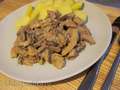 ג'וליין עם עוף ופטריות במולש-קוק רדמונד