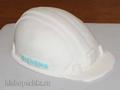 Construction helmet made of mastic