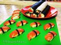 Nigiri sushi and rolls