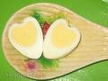 Valentine's egg (boiled)