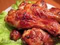 Chicken legs in hot-sour-sweet glaze (Multicuisine DeLonghi)