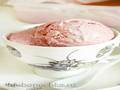Ice cream Strawberry with mascarpone (Brand 3812 ice cream maker)