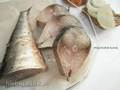 Lightly salted fish for lazy people in vacuum packing (long-term storage)