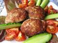 Juicy meat-vegetable cutlets
