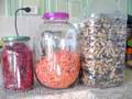 Dried vegetables at Isidri Snakemaker