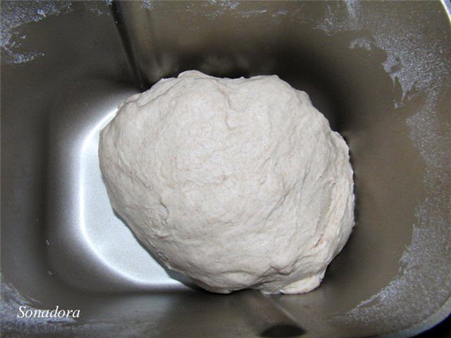 לחם מחיטה מלאה עם מים מוגזים (שיטת ספוג)