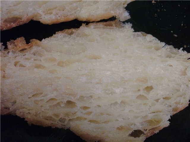 Dry yeast croissants