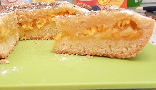 Lemon shortcrust pastry pie (master class)
