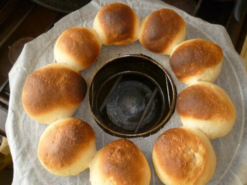 Wheat curd bread (oven)